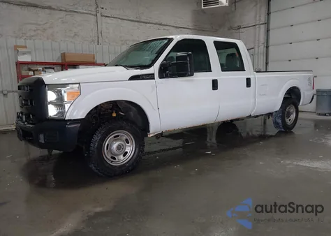 2015 Ford F-250 Xl from USA, damaged, VIN 1FT7W2B65FEC63574